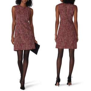 Adam Lippes x RTR Red Tweed Sheath - Size 6